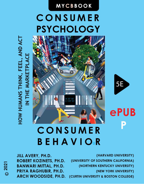 Cover image for book CB5e—Consumer Psychology/Consumer Behavior AVERY (ePub-p)
