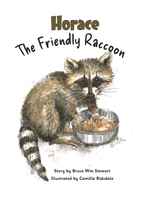 Cover image for book Horace the Friendly Raccoon
