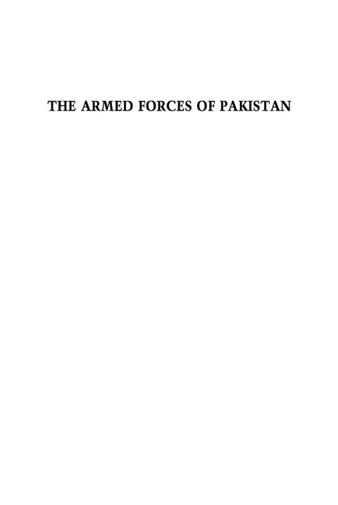 Cover image for book The Armed Forces of Pakistan
