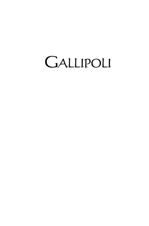 Cover image for book Gallipoli