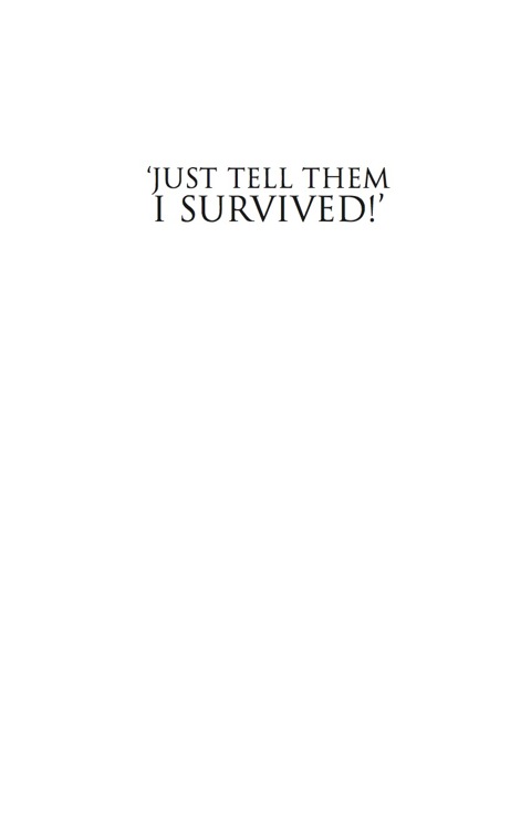 Cover image for book Just Tell Them I Survived