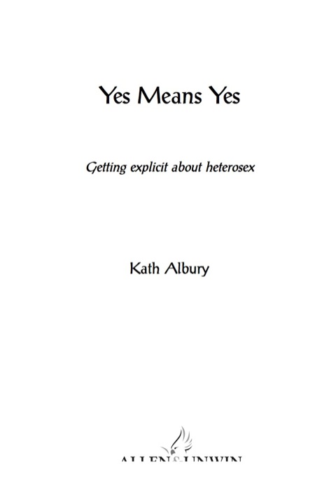 Cover image for book Yes Means Yes