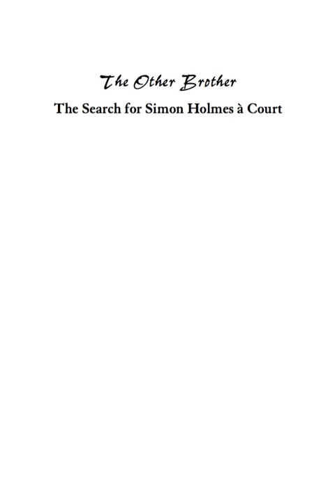 Cover image for book The Other Brother
