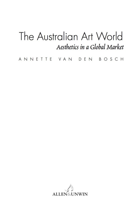 Cover image for book The Australian Art World
