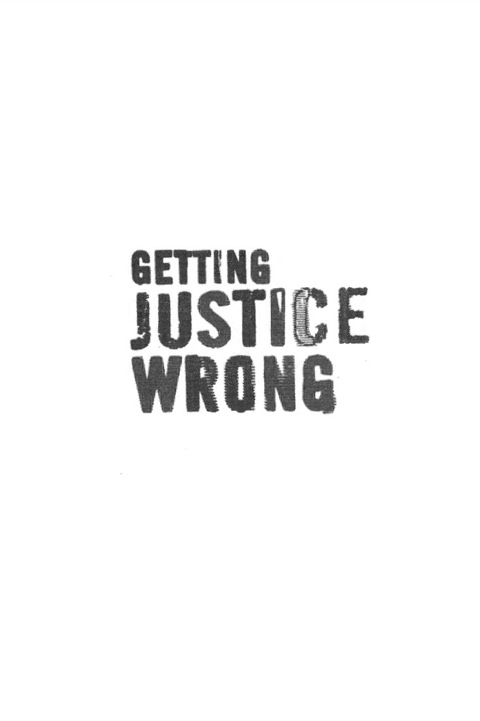 Cover image for book Getting justice wrong