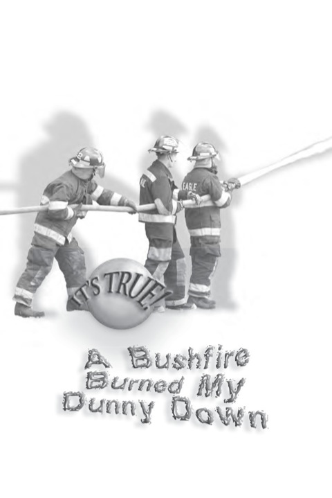 Cover image for book It's True! A bushfire burned my dunny down (8)