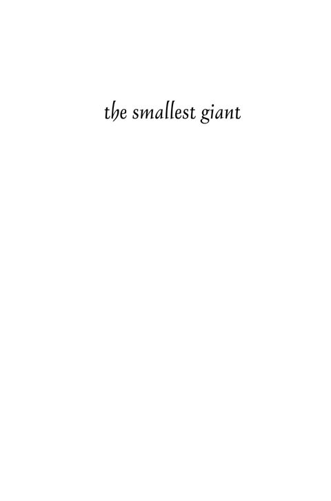 Cover image for book The Smallest Giant