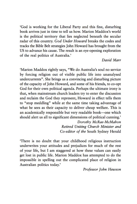 Cover image for book God Under Howard