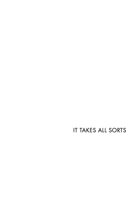 Cover image for book It Takes All Sorts