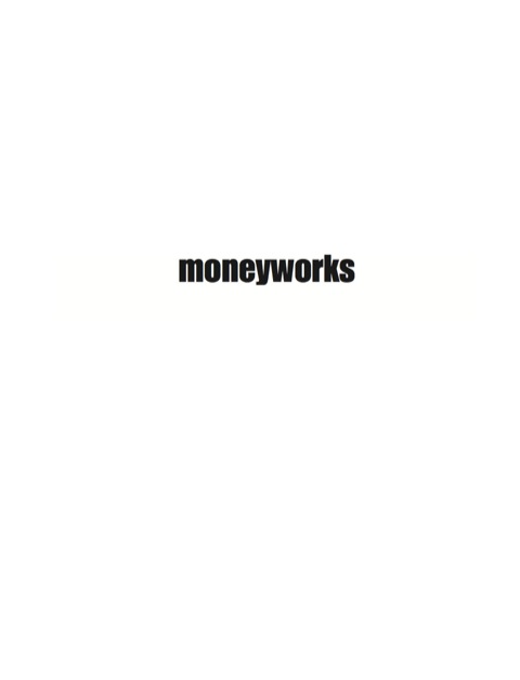 Cover image for book Moneyworks