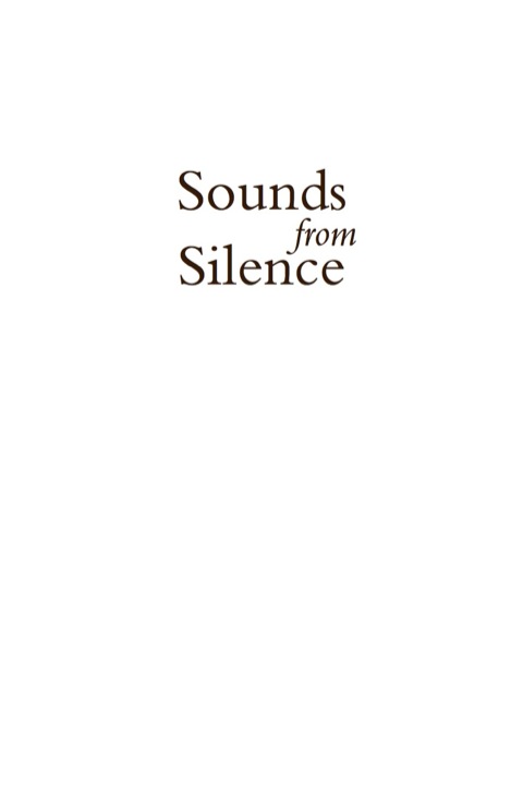 Cover image for book Sounds from Silence