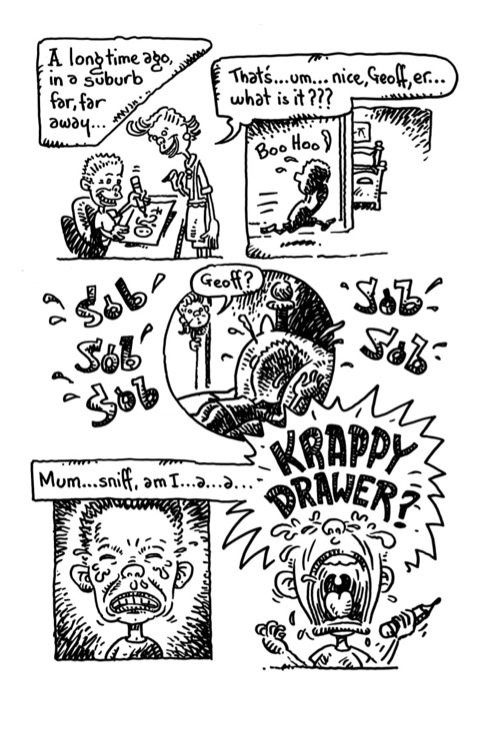 Cover image for book How to draw Krappy Kartoons really well
