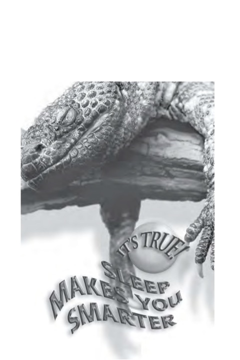 Cover image for book It's True! Sleep makes you smarter (25)