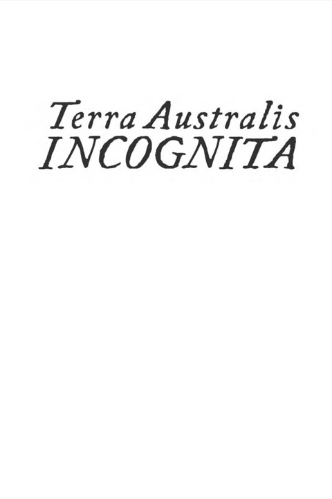 Cover image for book Terra Australis Incognita