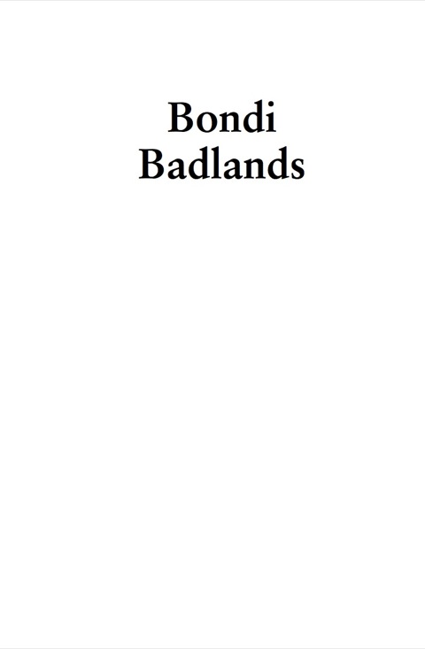 Cover image for book Bondi Badlands