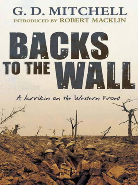 Cover image for book Backs to the Wall