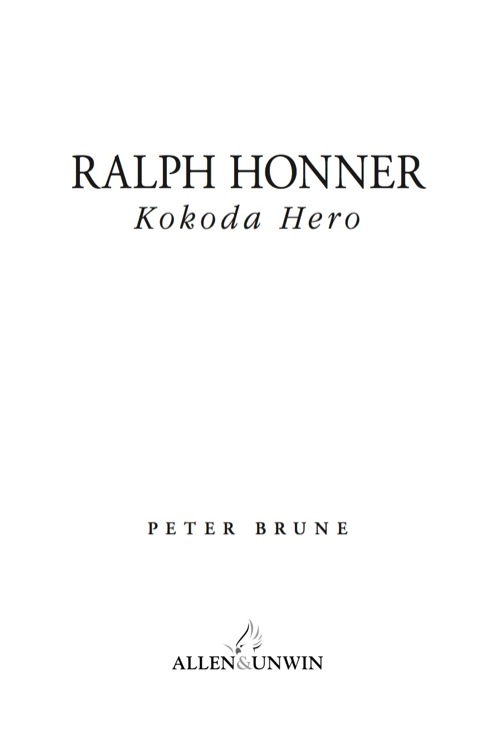 Cover image for book Ralph Honner