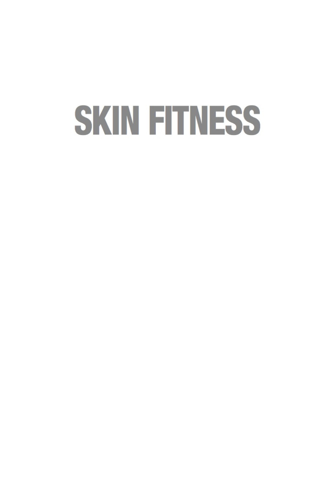 Skin Fitness (eBook) Skin Fitness (eBook)