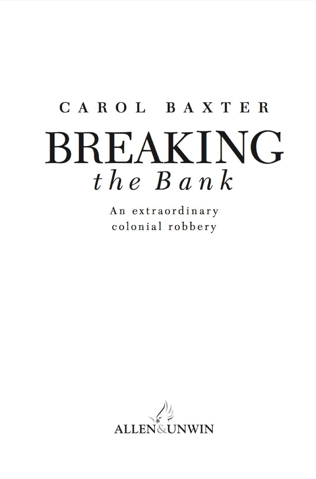Breaking the Bank (eBook) Breaking the Bank (eBook)