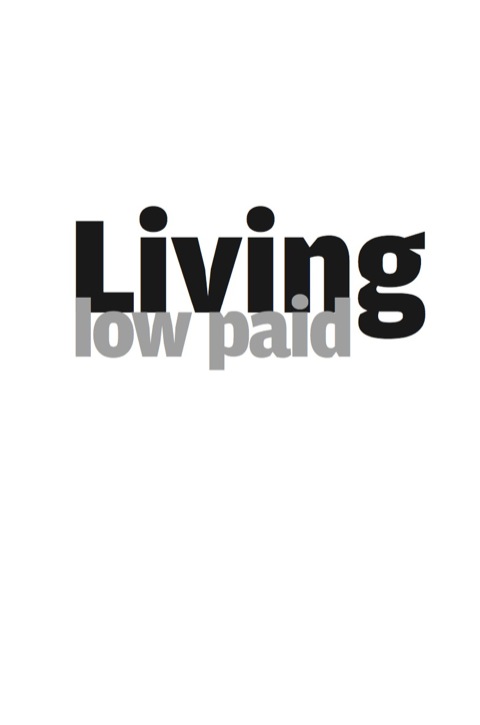 Cover image for book Living Low Paid