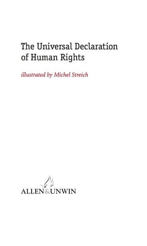 Cover image for book The Universal Declaration of Human Rights