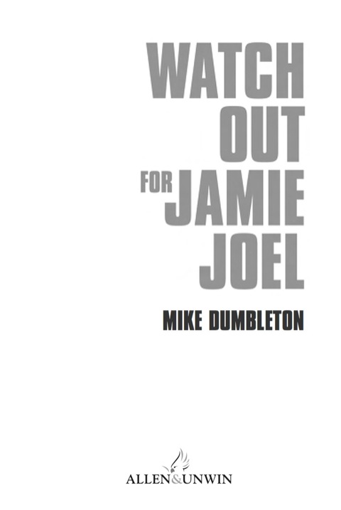 Cover image for book Watch Out for Jamie Joel