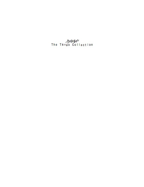 Cover image for book The Tango Collection