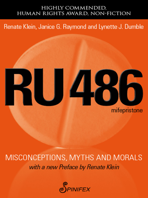 Cover image for book RU486