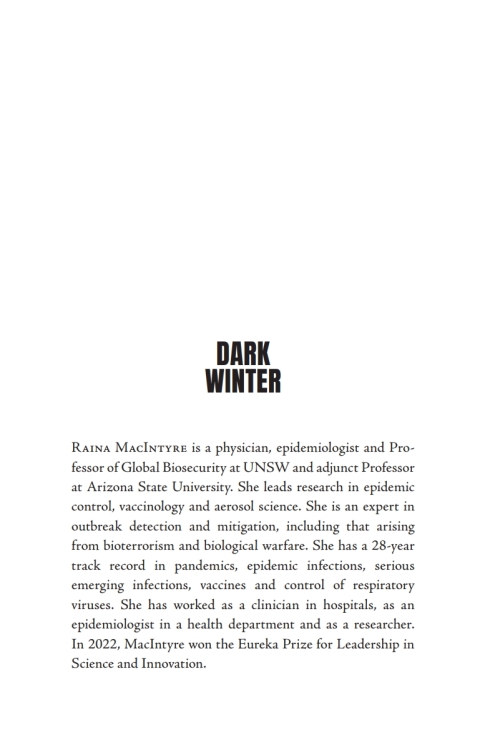 Cover image for book Dark Winter