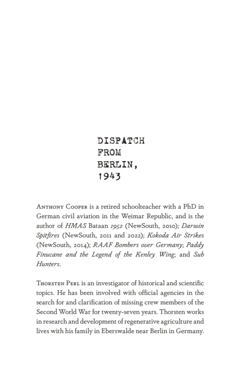 Cover image for book Dispatch from Berlin, 1943