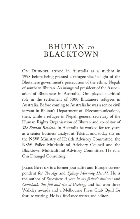 Cover image for book Bhutan to Blacktown