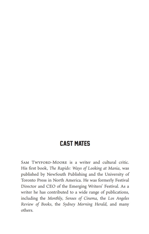 Cover image for book Cast Mates