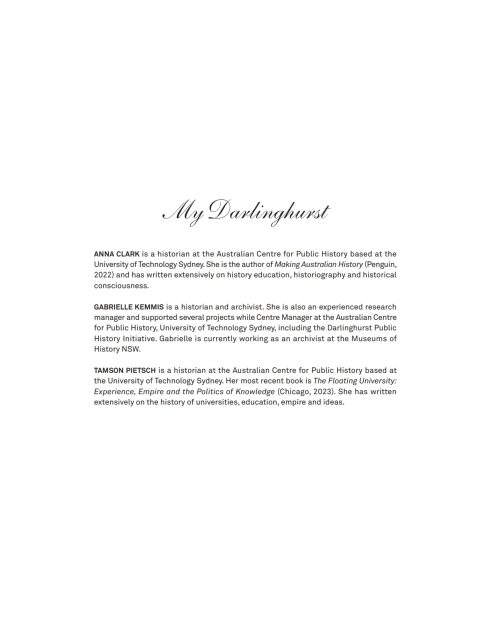 Cover image for book My Darlinghurst