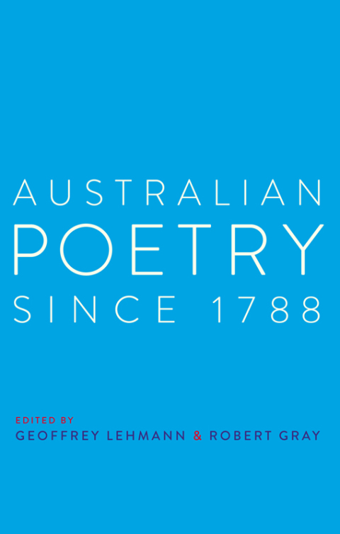 Cover image for book Australian Poetry Since 1788