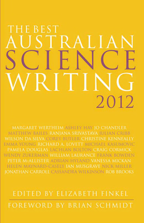 Cover image for book The Best Australian Science Writing 2012