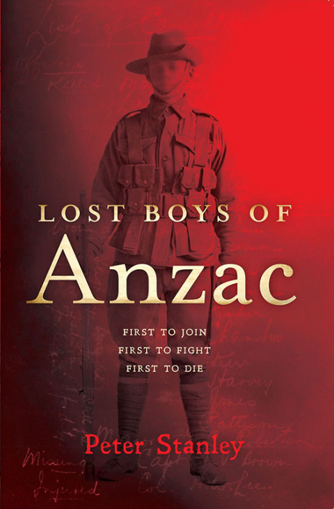 Cover image for book Lost Boys of Anzac