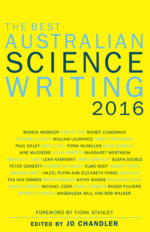 Cover image for book The Best Australian Science Writing 2016