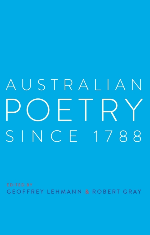 Cover image for book Australian Poetry Since 1788