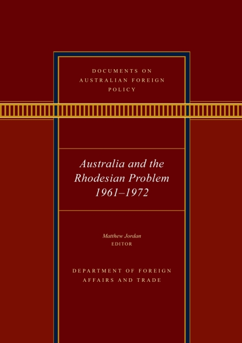Cover image for book Documents on Australian Foreign Policy