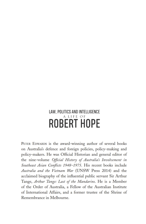 Cover image for book Law, Politics and Intelligence
