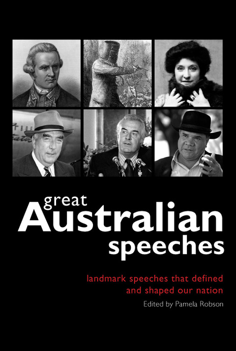 Cover image for book Great Australian Speeches