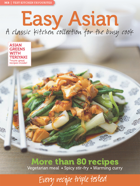 Cover image for book MB Test Kitchen Favourites: Easy Asian