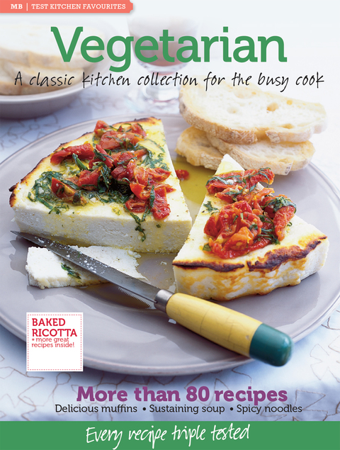 Cover image for book MB Test Kitchen Favourites: Vegetarian