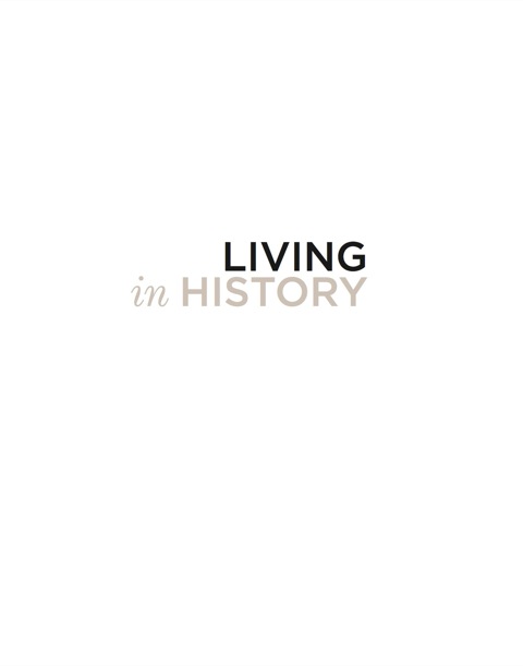 Cover image for book Living in History