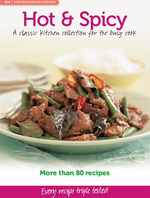 Cover image for book MB Test Kitchen Favourites: Hot & Spicy