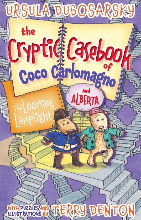 Cover image for book The Looming Lamplight: The Cryptic Casebook of Coco Carlomagno (and Alberta) Bk 2