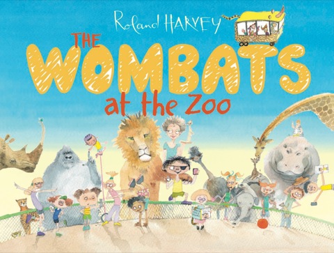 Cover image for book The Wombats at the Zoo