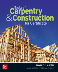 Titelbild: EBOOK Basics of Carpentry and Construction for Certificate II 1st edition 9781743767221