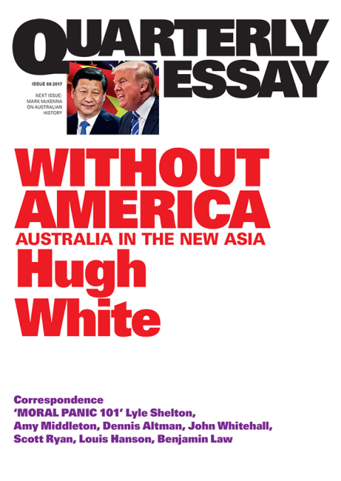 Cover image for book Quarterly Essay 68 Without America