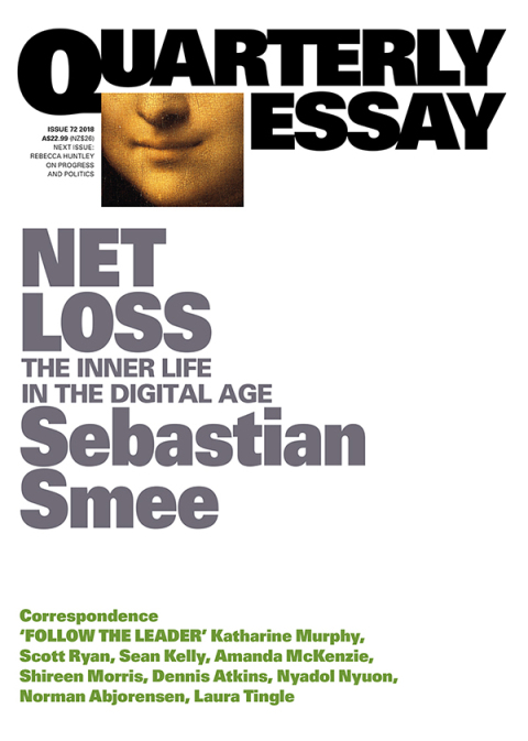 Cover image for book Quarterly Essay 72 Net Loss